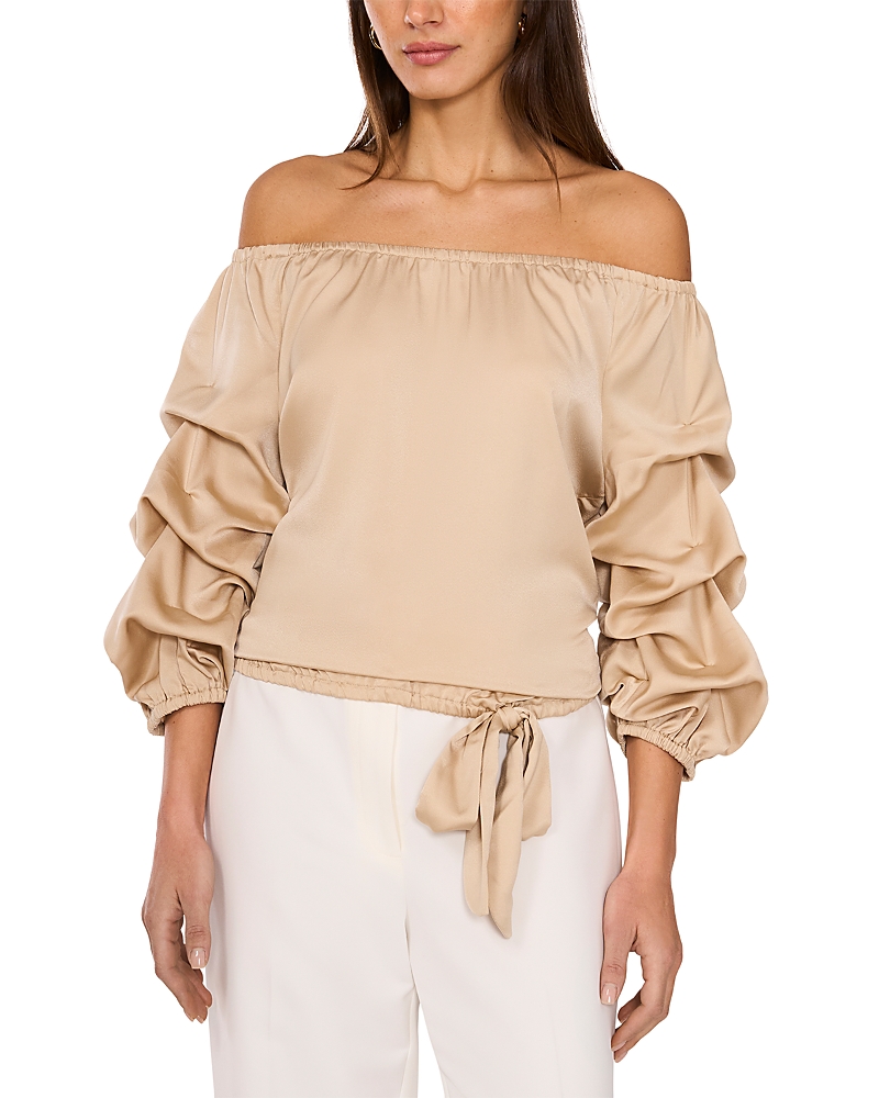 Vince Camuto Off The Shoulder Bubble Sleeve Top