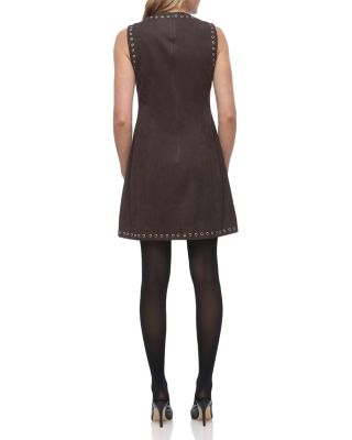 Grommet Mini Dress