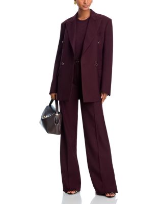 Double Breasted Belted Blazer