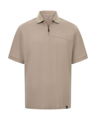 Cool Jade Half Zip Polo Shirt