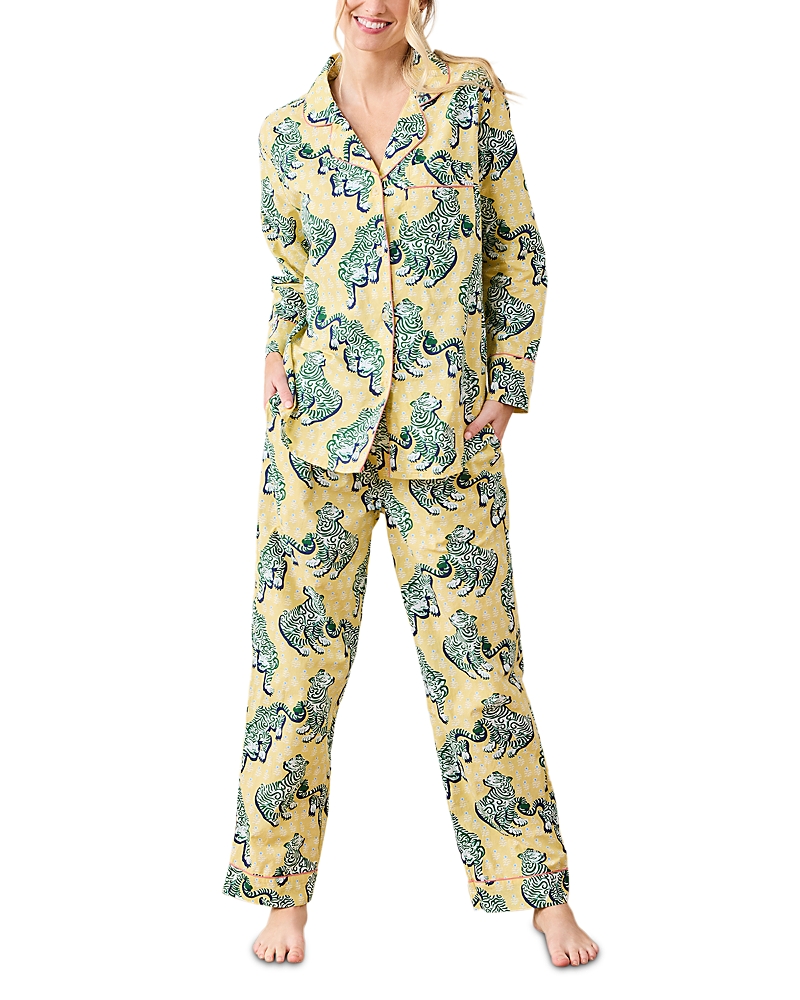 Print Fresh Printed Long Pajama Set