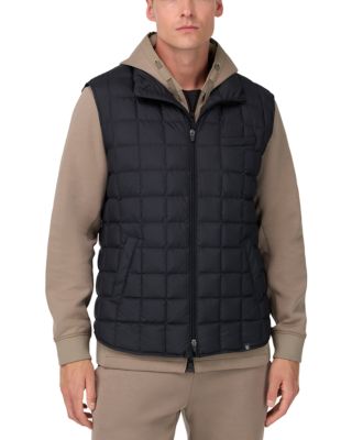 Gilet In Technical Fabric With Goose Down