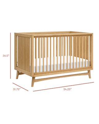 Peggy 3-in-1 Convertible Crib with Toddler Bed Conversion Kit