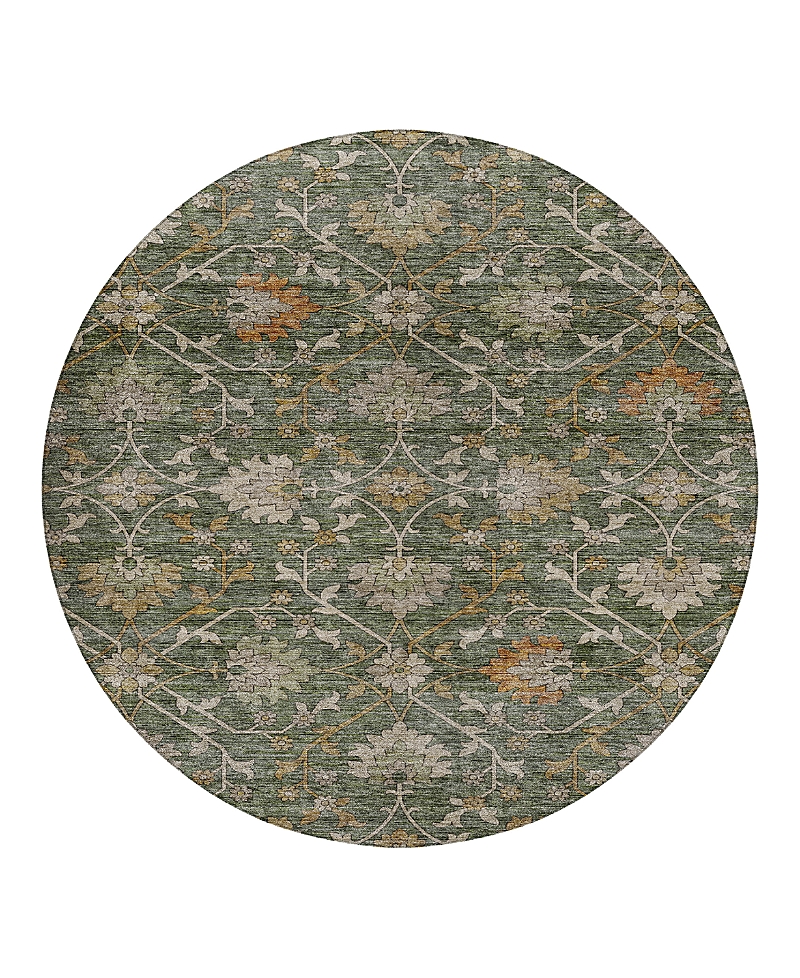 Dalyn Rug Company Silk Road SR1 Round Area Rug, 8'0x8'0