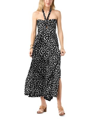 Liv Halter Cut Out Slim Fit Jumpsuit 