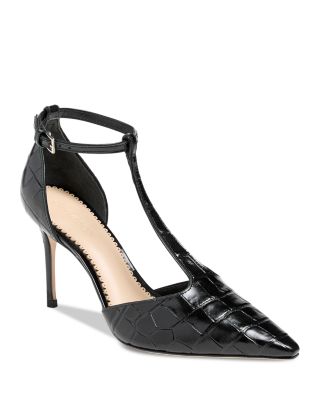 Women's Clara T Strap Pumps