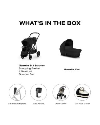 Gazelle S Stroller & Cot