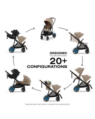 eGazelle S Electronic Stroller + Cot