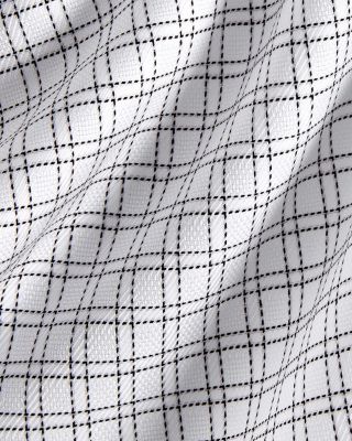 Trim Fit Printed Dobby Dress Shirt