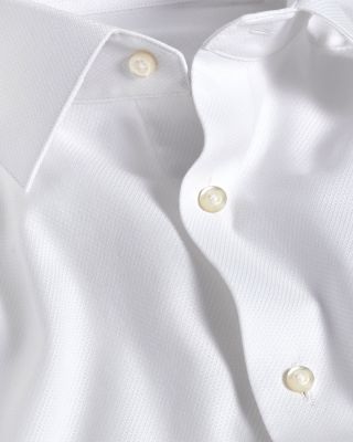 Trim Fit Dobby French Cuff Formal Shirt