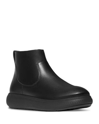 Women's iQ-Comff Leather Zip Ankle Boots