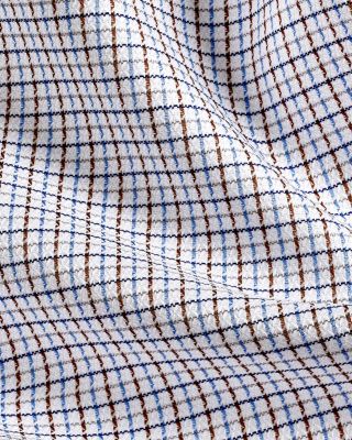 Trim Fit Printed Dobby Dress Shirt