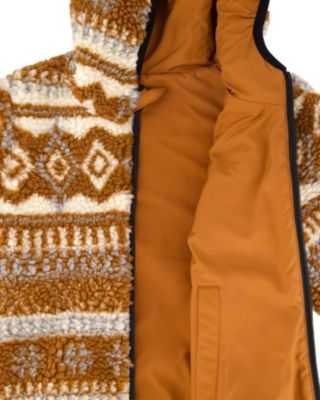 Unisex Reversible Mid-Season Sherpa Jacket - Big Kid