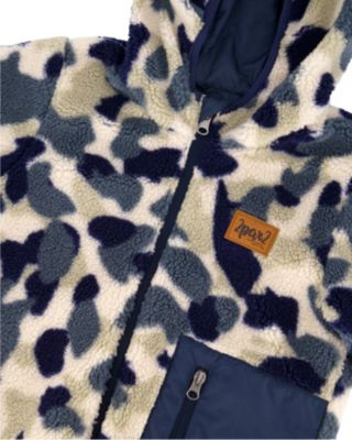 Unisex Reversible Mid-Season Sherpa Jacket - Big Kid