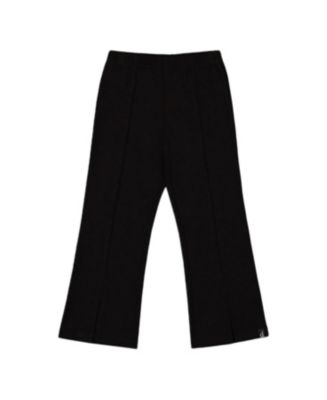 Deux par Deux Girls' Ribbed Leggings Bootleg with Slit - Big Kid ...