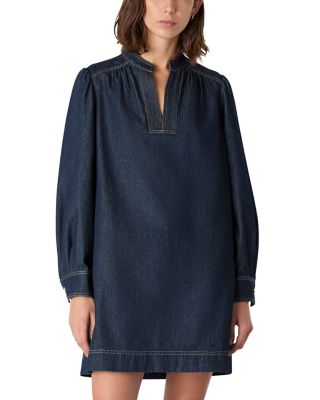 Denim Shift Mini Dress