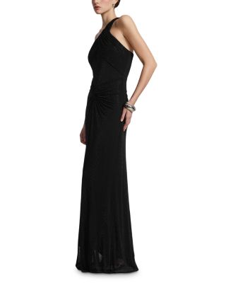 One Shoulder Embellished Gown