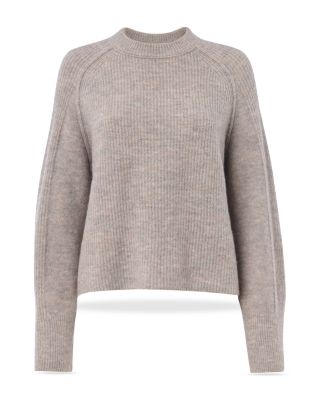 Aria Mix Crewneck Knit Sweater