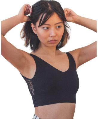Soft V Lace Reversible Bralette