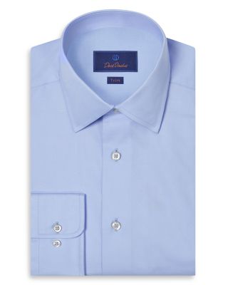 Super Fine Twill Trim Fit Dress Shirt