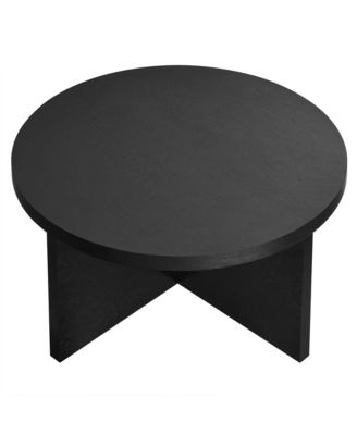 Silas Round Wood Coffee Table