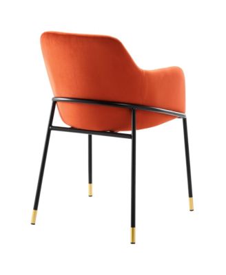 Jovi Performance Velvet Dining Armchair, Set of 2