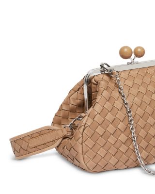 Medium Woven Leather Pasticcino Bag