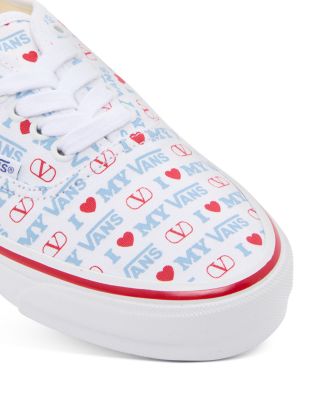 Women's Low-Top VLogo Love Print Sneakers