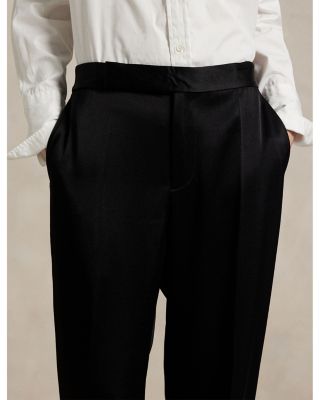 Satin Relaxed Straight Pant
