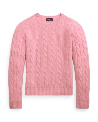 Cable Knit Cashmere Sweater
