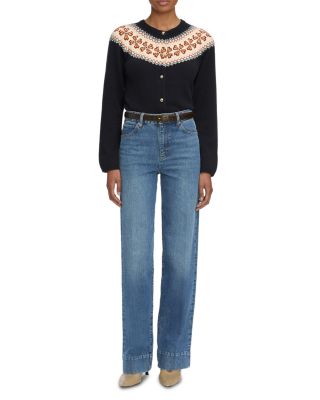 The Cashmere Fair Isle Cardigan