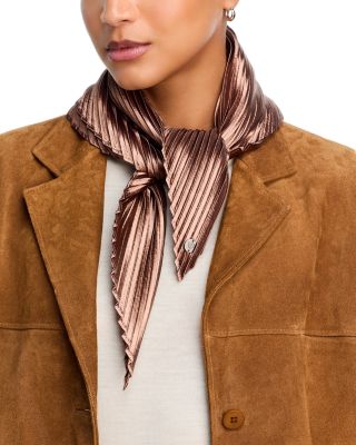 Pleated Diamond Scarf - Exclusive
