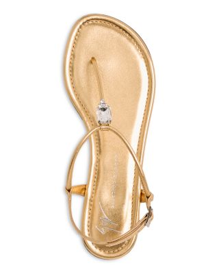 Women's Embellished Thong Sandals