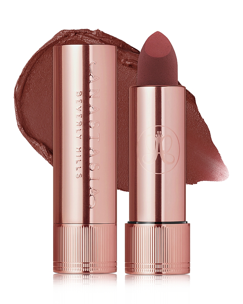 Anastasia Beverly Hills Matte & Satin Velvet Lipstick In Brown