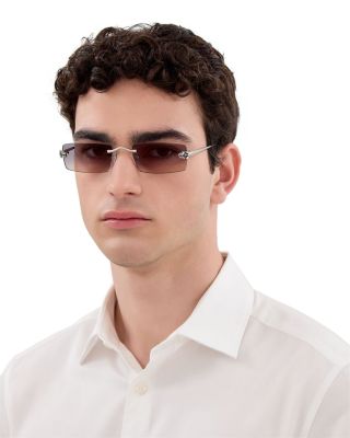 Rectangular Sunglasses, 55mm
