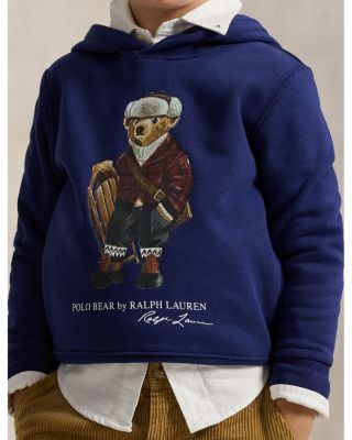 Boys' Polo Bear Fleece Hoodie - Little Kid