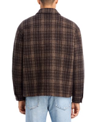 Tweed Wool Trucker Jacket