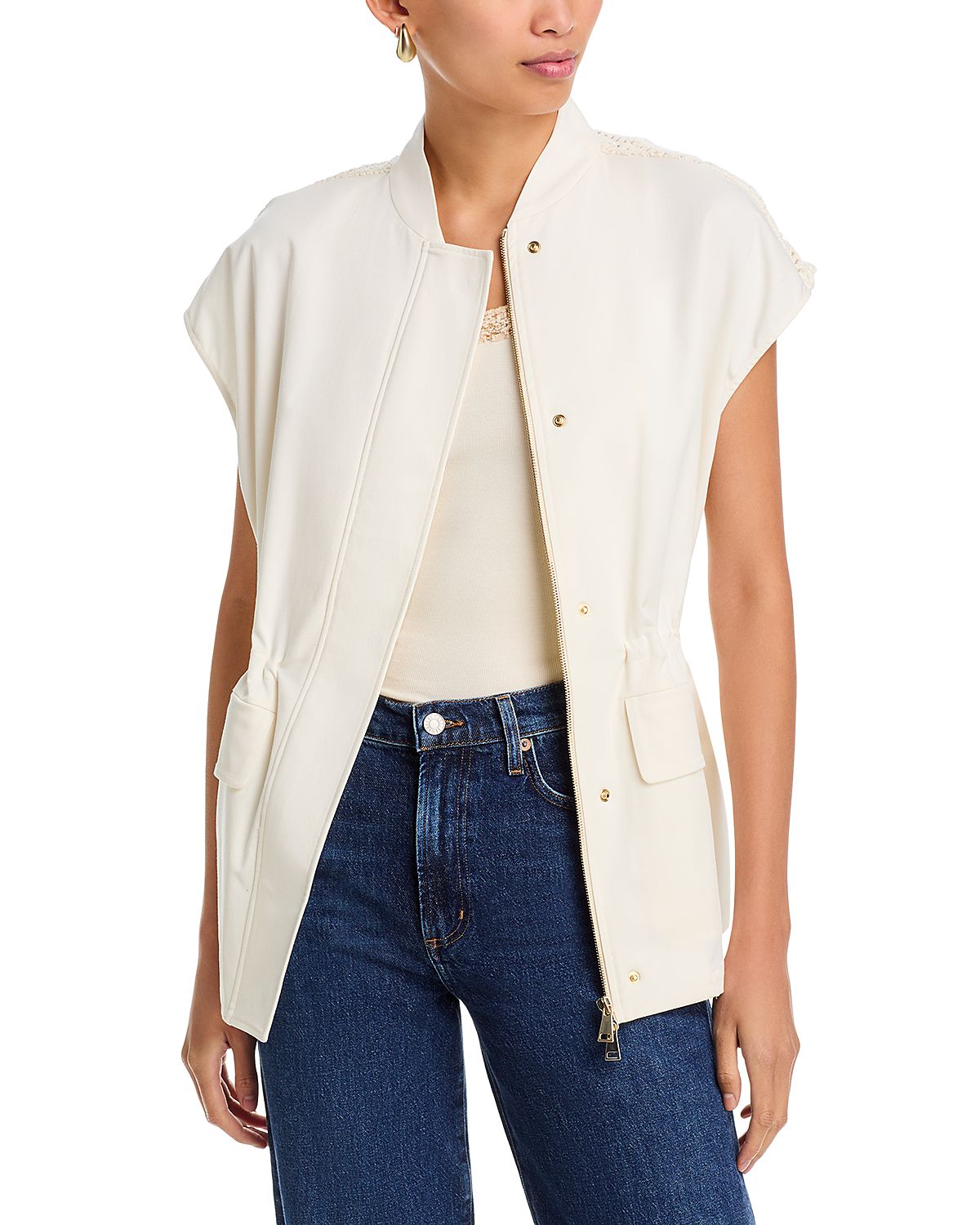 Fabiana Filippi Mixed Media Jacket