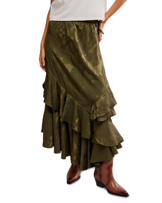 Autumn Promenade Tiered Skirt