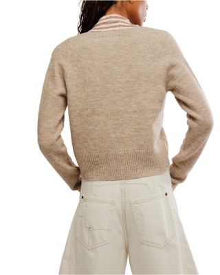 School Girl Cropped Cardigan