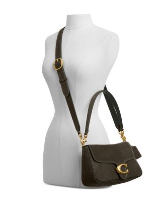 Soft Tabby Small Suede Shoulder Bag