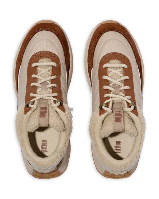 Women's F-Mode Flow Shearling Mix Sneakers
