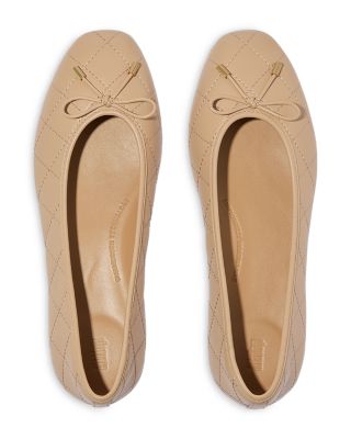 Women's Delicato Bow Quilted Ballet Flats