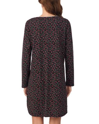 Long Sleeve Cotton Jersey Nightshirt