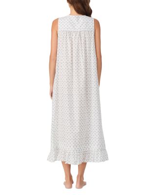 The "Eileen" Cotton Lawn Sleeveless Ballet Nightgown