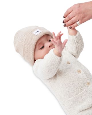 Unisex Fuzzy Long Sleeve Jumpsuit - Baby