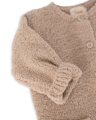 Unisex Fuzzy Long Sleeve Jumpsuit - Baby