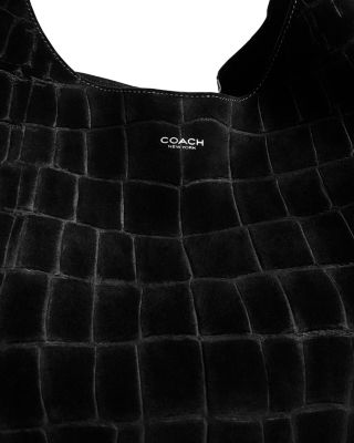 Brooklyn Croc Embossed Leather Shoulder Bag 39