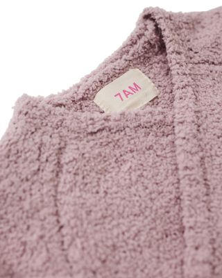 Girls' Fuzzy Wrap Top - Baby