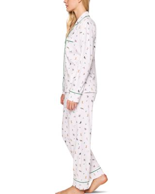 Luxe Pima Jingle Paws Pajama Set